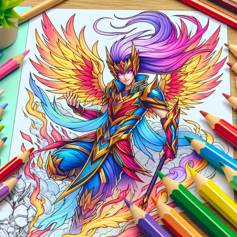 Gambar Mewarnai Mobile Legend: Kreasi Seni yang Menghidupkan Karakter Favorit Anda